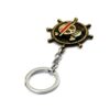 31lQUlM1XWL One Piece Anime Steering Wheel Spinner Keychain – Gold Finish Stainless Steel