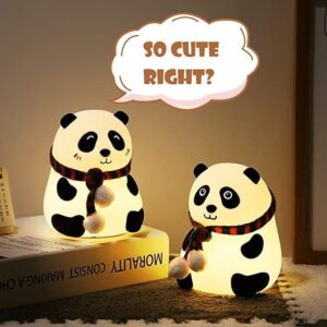 GlowPanda Touch Night Lamp | Soft Glow Lamp for Kids & Valentine's Gifts