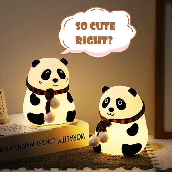 51Hb3-oAUNL GlowPanda Touch Night Lamp | Soft Glow Lamp for Kids & Valentine's Gifts