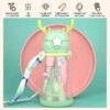 Sipper Water Bottle With Cartoon Designs for Kids and Toddlers, (BPA Free)