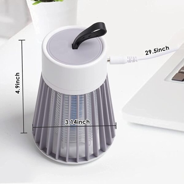 Eco Friendly Bug Zapper Mosquito Lamp Dual Mosquito Zapper Lamp Indoor Insect Trap Portable Killer Lamps (Mosquito Killer)