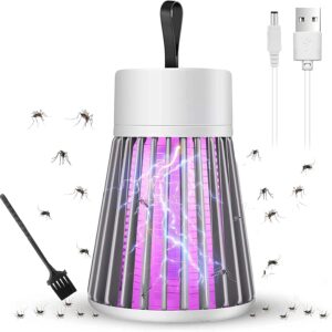 Eco Friendly Bug Zapper Mosquito Lamp Dual Mosquito Zapper Lamp Indoor Insect Trap Portable Killer Lamps (Mosquito Killer)