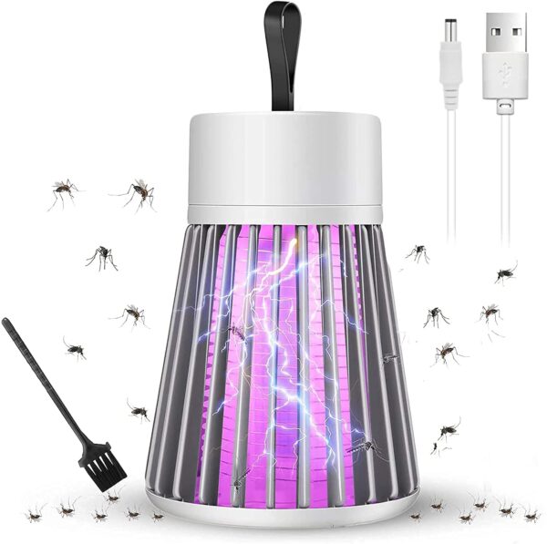 Eco Friendly Bug Zapper Mosquito Lamp Dual Mosquito Zapper Lamp Indoor Insect Trap Portable Killer Lamps (Mosquito Killer)