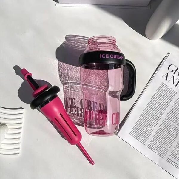 BPA-Free Stylish Water Bottle | 1300ml Fruit Detox Bottle for Girls,Kids (Multi Colour)