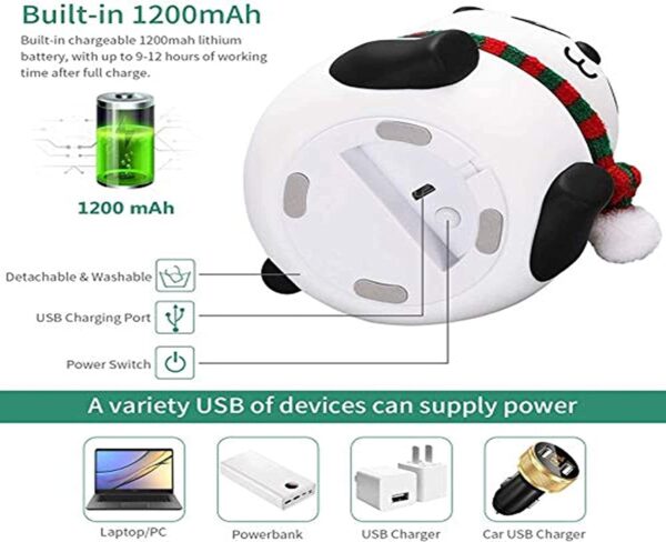 61u65xuV2TL._SL1500_ GlowPanda Touch Night Lamp | Soft Glow Lamp for Kids & Valentine's Gifts