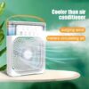 Air Cooler & Fan (Portable) | Speed Cooling, 3 In 1 Mini Air Condition | Ideal For Home, Outdoor And Offices (Silent Operation)