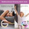 716X7W17VEL._SX679_ Table Lamp With Wireless Charging Alarm Clock for Bedroom Bedside Led Desk Lamp with 15W Wireless Charger, Atmosphere Lamp with Bluetooth Speaker