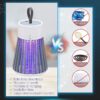 Eco Friendly Bug Zapper Mosquito Lamp Dual Mosquito Zapper Lamp Indoor Insect Trap Portable Killer Lamps (Mosquito Killer)
