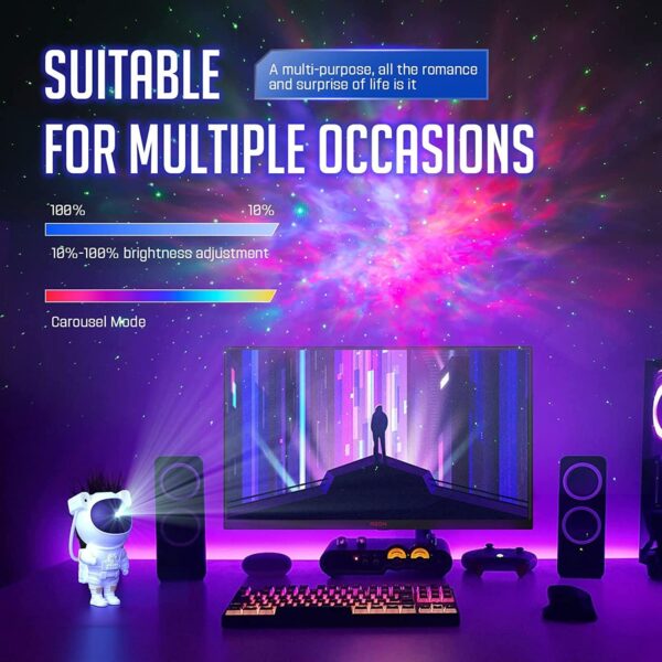 71MkG+gUSbL._SL1500_ 360° Astronaut Galaxy Star Projector Night Light with Remote – Nebula Light for Kids & Adults