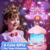 Version 1.0.0 360° Rotatable Cabin Projector Lamp | LED Night Lamp for domestic uses and Star Projector, USB Powered Birthday Gift for Kids