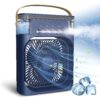 Air Cooler & Fan (Portable) | Speed Cooling, 3 In 1 Mini Air Condition | Ideal For Home, Outdoor And Offices (Silent Operation)