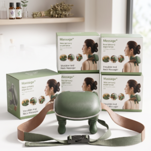 Gemini_Generated_Image_62wwio62wwio62ww Heated Neck Massager, Wireless Neck & Shoulder Back Massager, Electric 4D Deep Tissue Kneading with Heat, Cordless Portable for Pain Relief & Muscle Relax, Home & Office